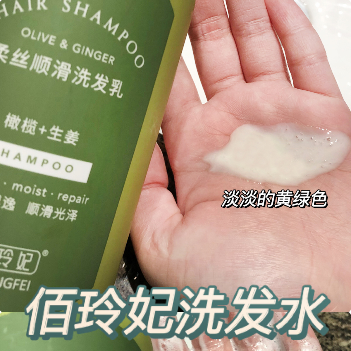 佰玲妃生姜+橄榄洗发水